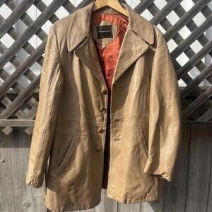 Vintage Towncraft Genuine Leather Coat 🤎